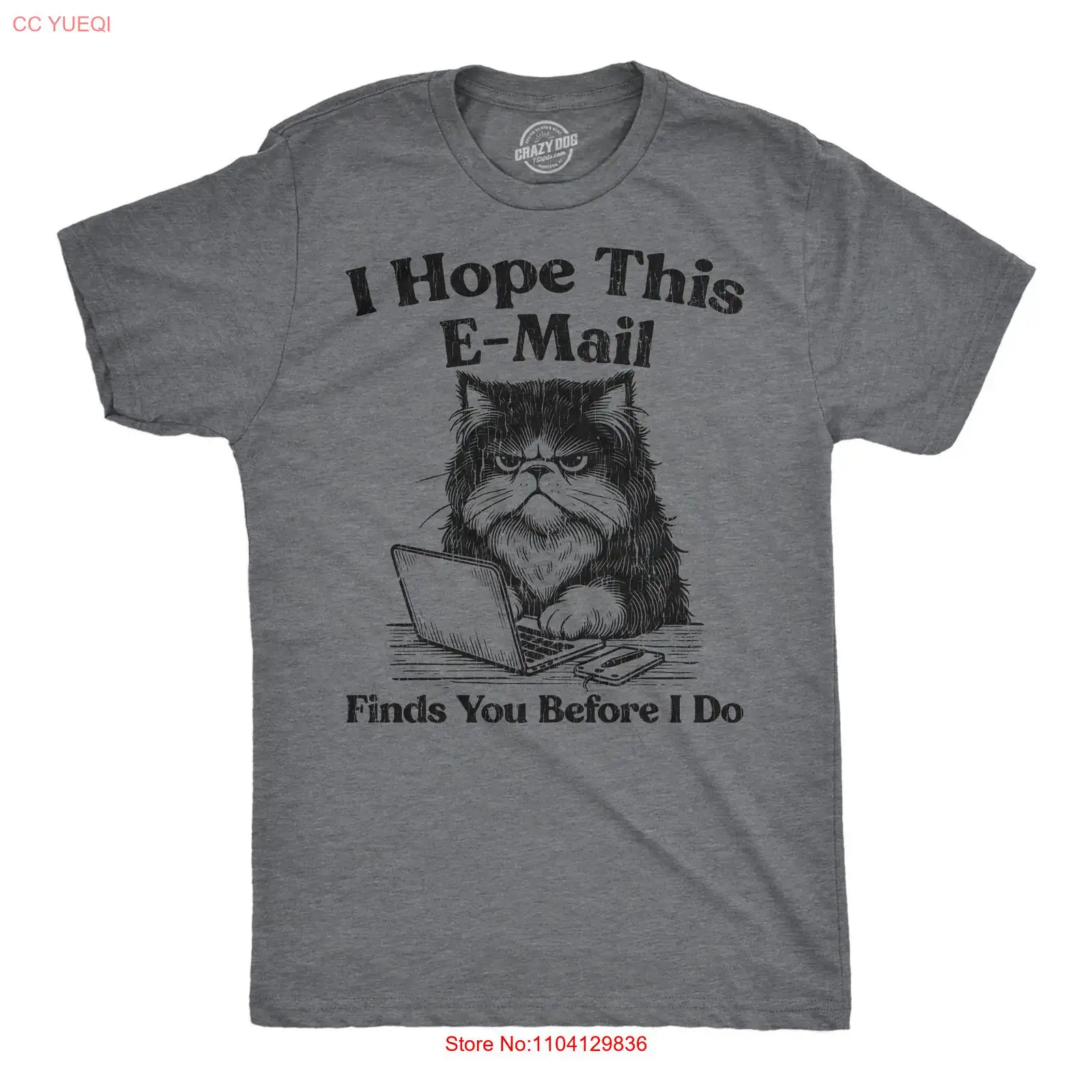 Vintage Fashion Finds - Mens Funny T Shirt I Hope