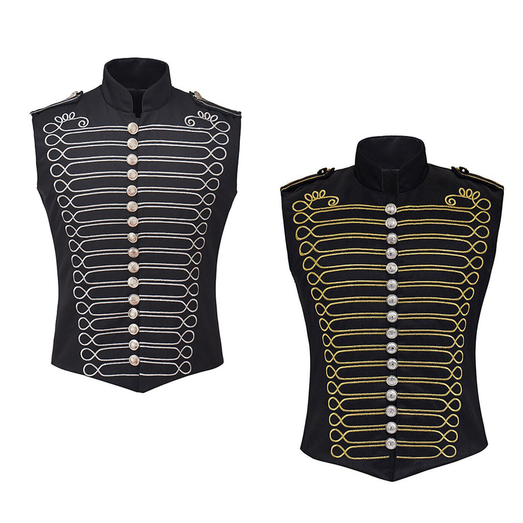 Vintage Fashion Dresses - Vintage Adult Rock Band Vest My
