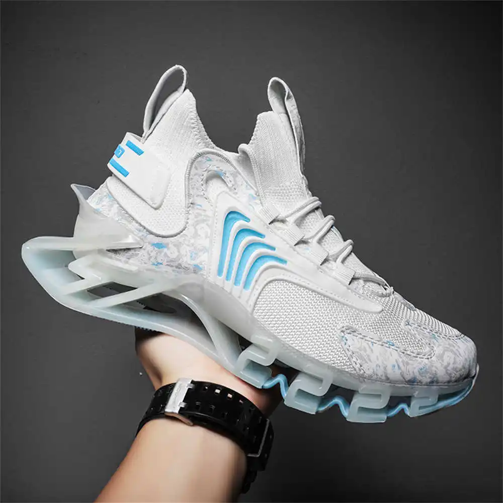 Vintage Fashion Style Female - Blue Slipon Long Pink Boots Light