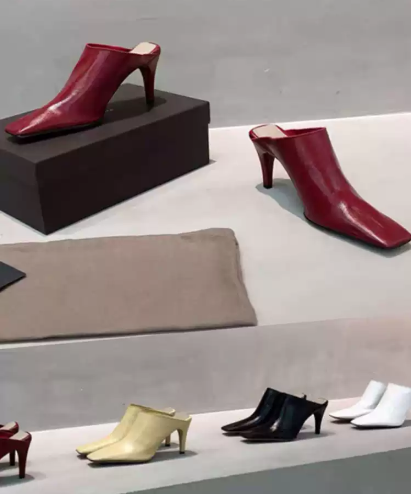 Vintage Fashion Style Female - New Fashion Shoes Summer Shoes Square