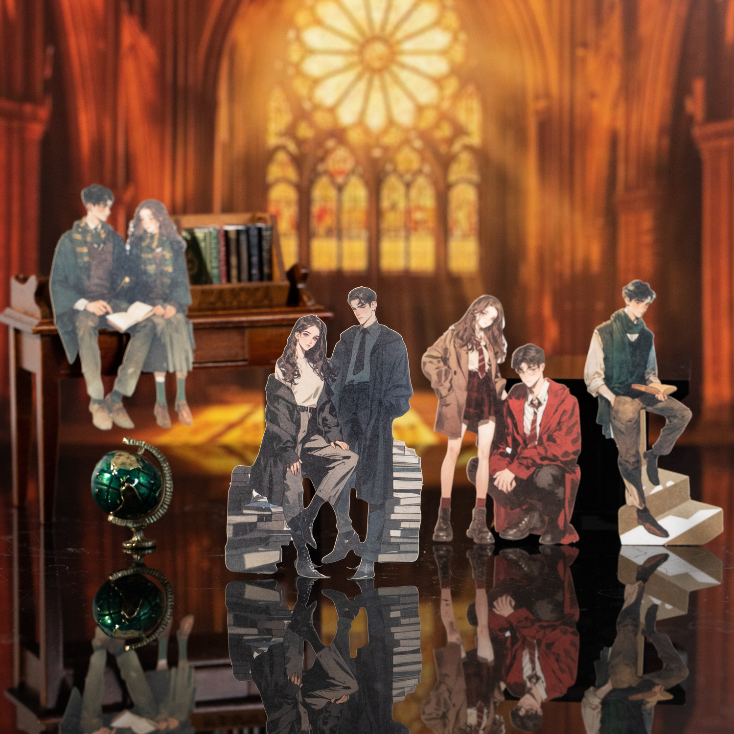 Vintage Fashion Journal - Magical Academy Fashion Series Vintage Character