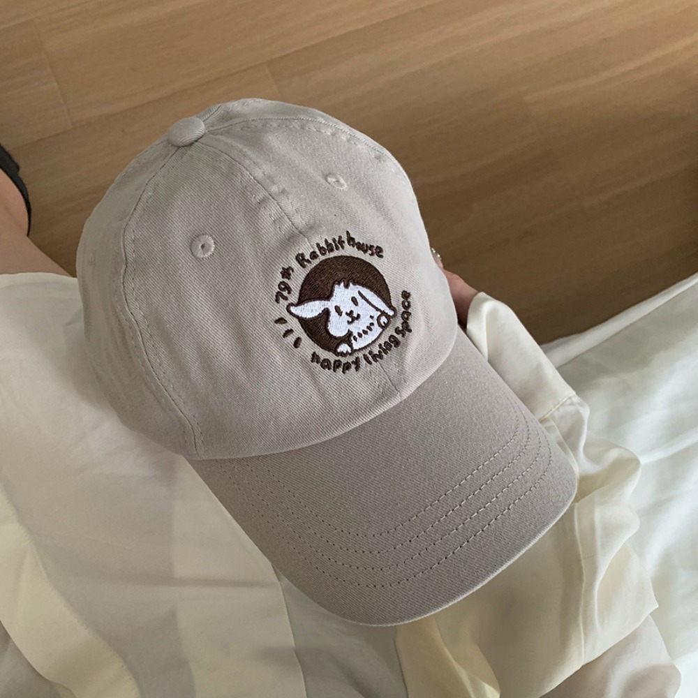 Vintage Fashion Hats - Fashion Adjustable Rabbit Baseball Cap Korean
