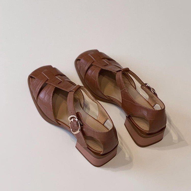 Vintage Fashion Women - Women's Sandals Summer New Fashion Weave