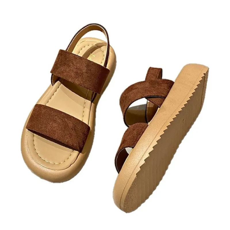 Women's Platform Sandals Doubl - Vintage Outdoor Fashion ulasan dan harga