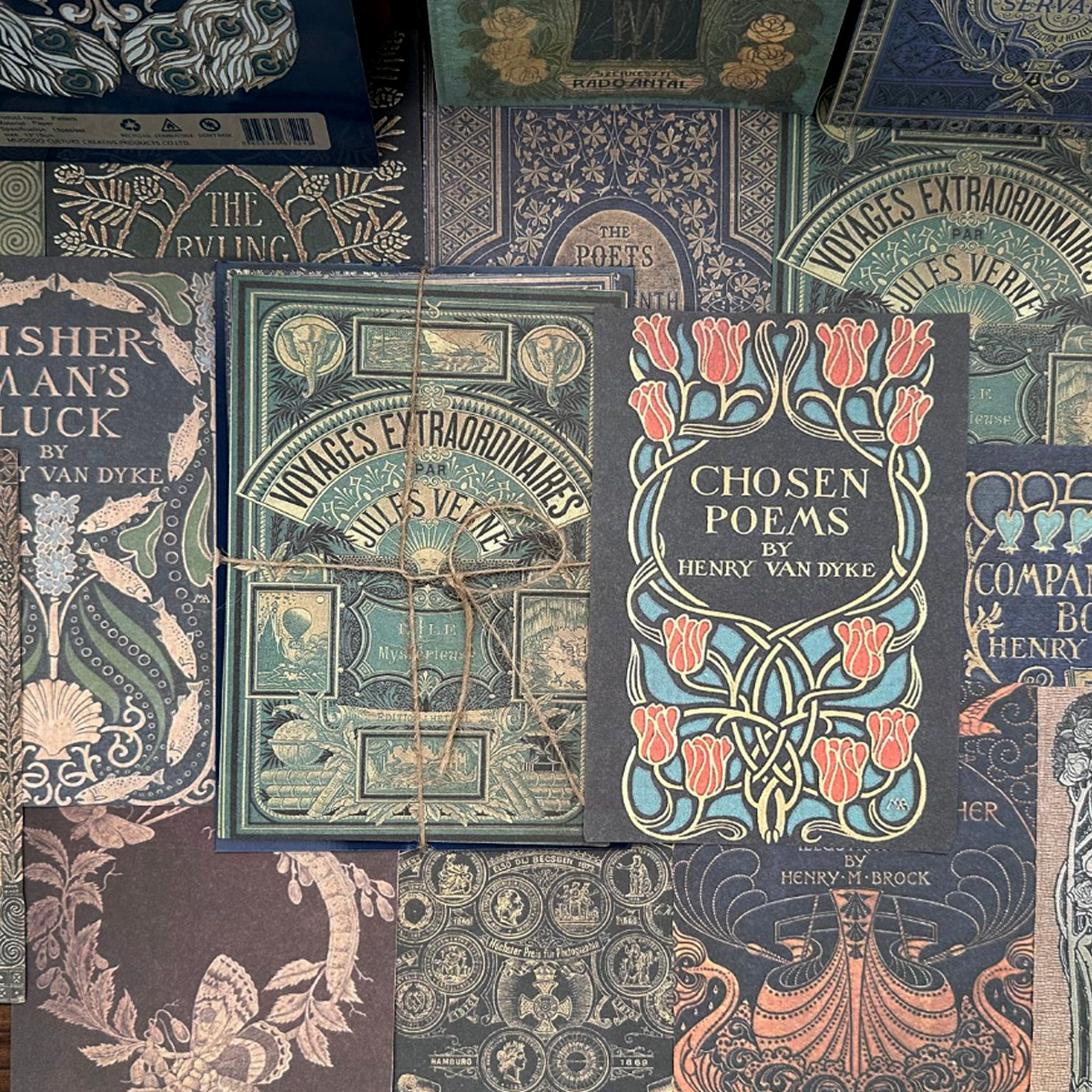 Old Fashioned Texture Paper Se - Vintage Fashion Journal ulasan dan harga