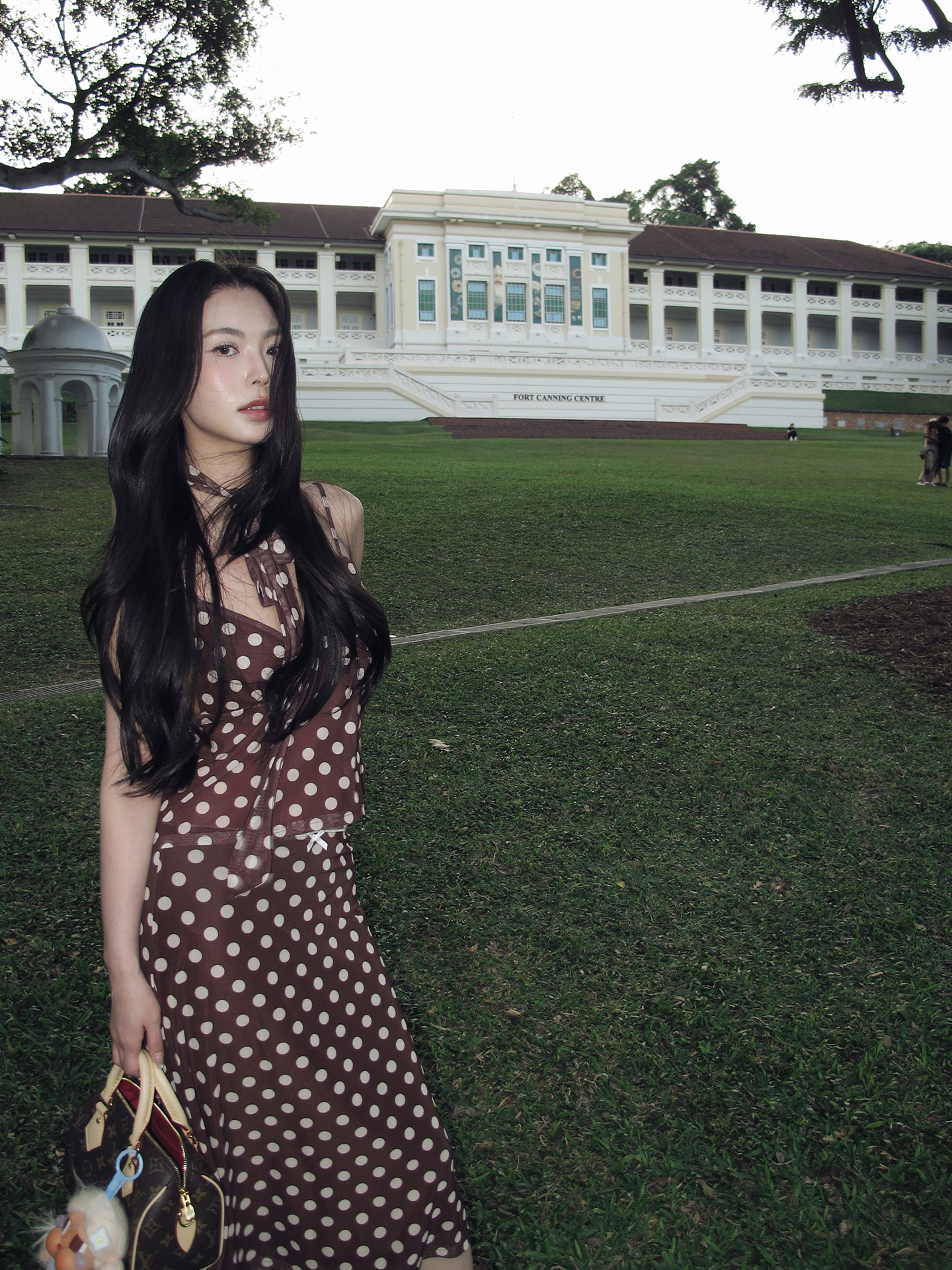Black Cherry Retro Style Mesh  - Vintage Fashion Hong Kong ulasan dan harga