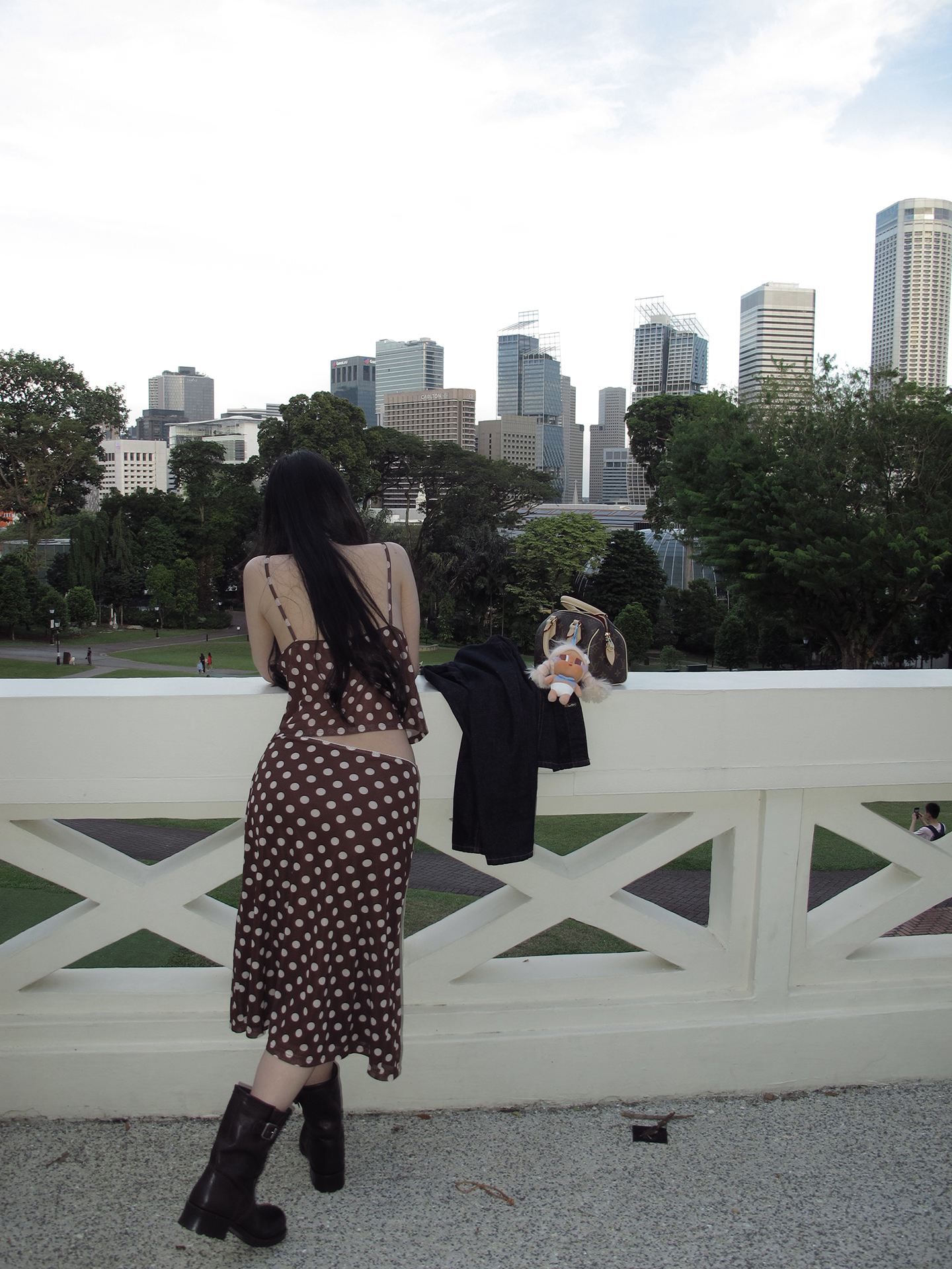 Black Cherry Retro Style Mesh  - Vintage Fashion Hong Kong ulasan dan harga