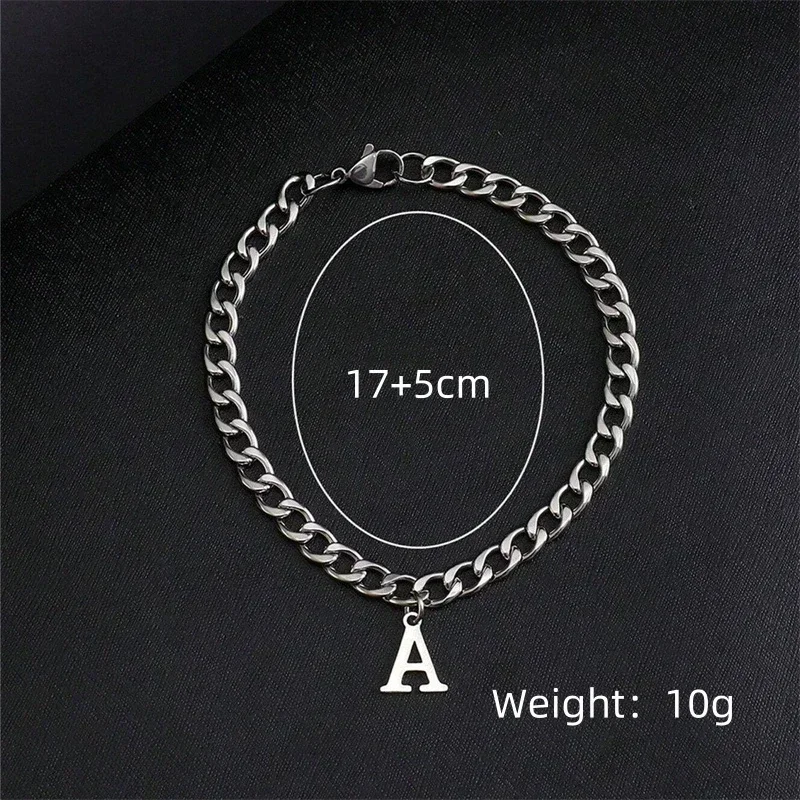 Silver Color A-Z Initial Brace - Z Vintage Fashion ulasan dan harga