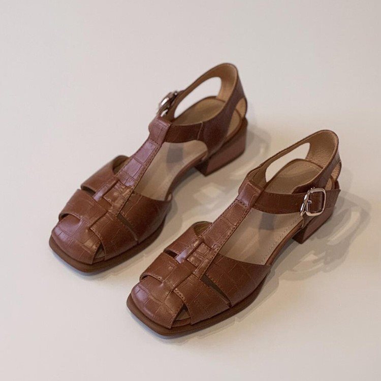 Women's Sandals Summer New Fas - Vintage Fashion Women ulasan dan harga