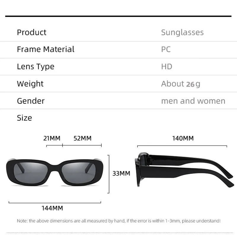 Vintage Small Square Sunglasse - Vintage Outdoor Fashion ulasan dan harga