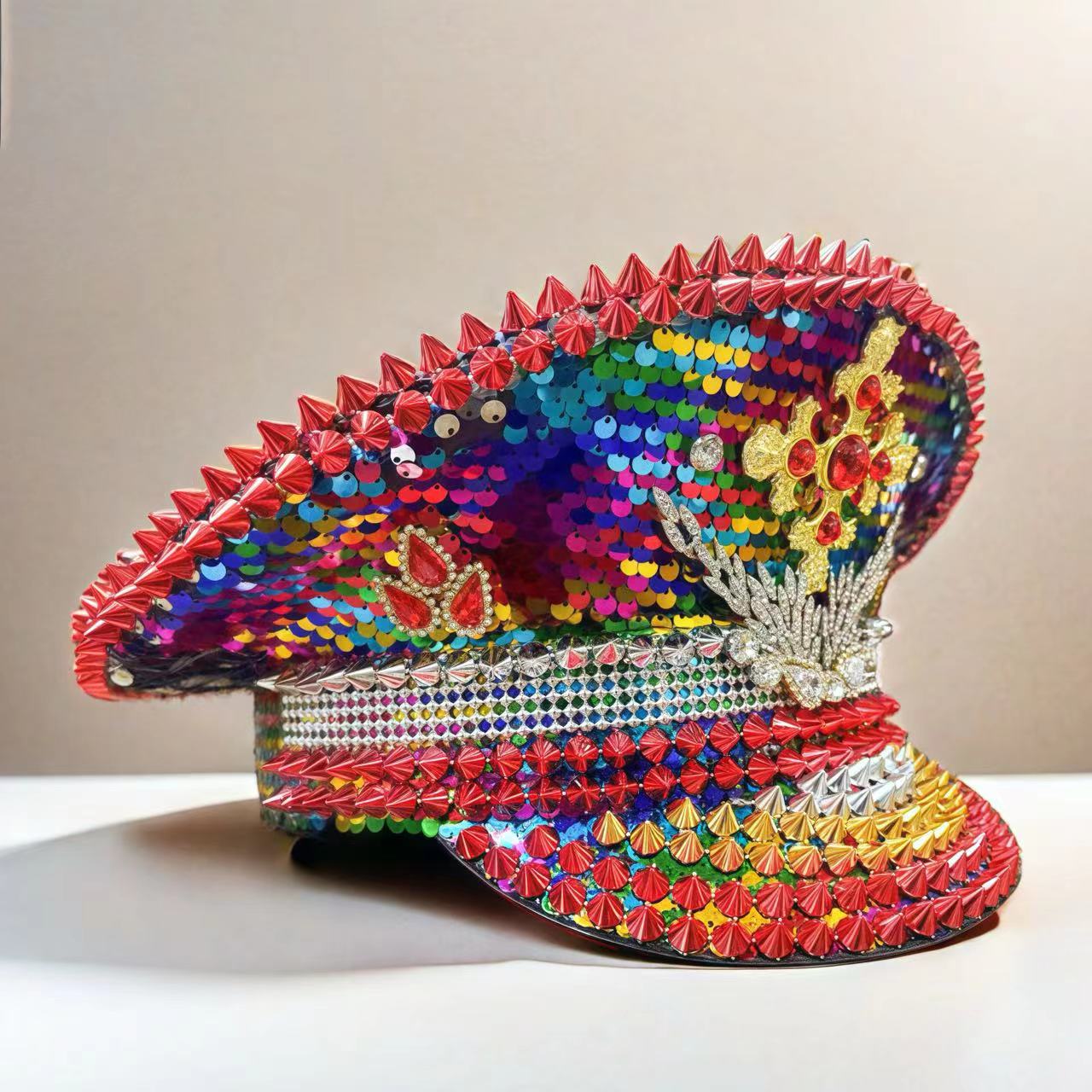 HongLuan Colourful Fashion Cap - Vintage Fashion Hats ulasan dan harga