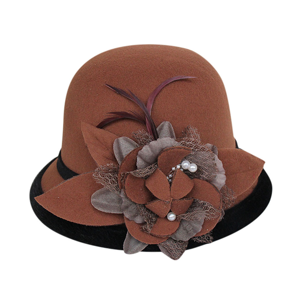 Ladies' Elegant British Style  - Vintage Fashion Hats ulasan dan harga
