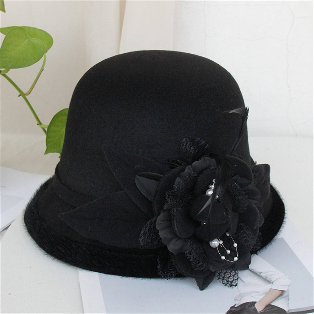 Ladies' Elegant British Style  - Vintage Fashion Hats ulasan dan harga