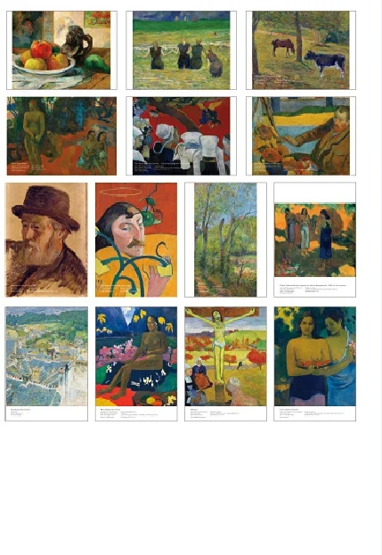 30 Sheets/Lot Artist Paul Gaug - Vintage Fashion Journal ulasan dan harga