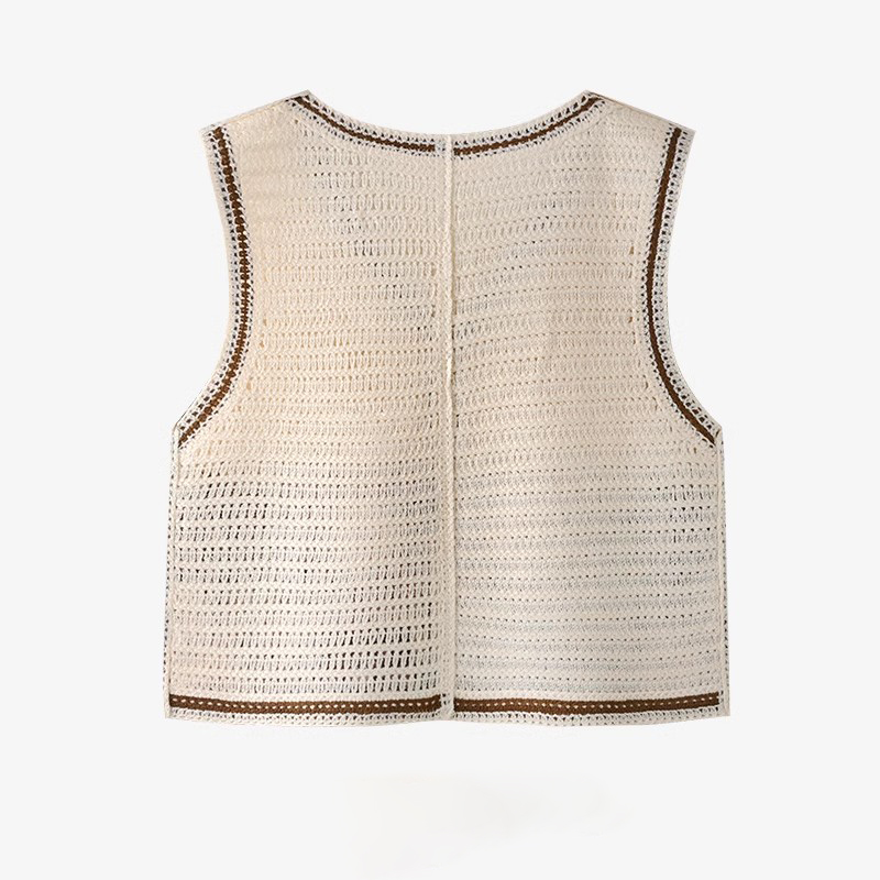 Granny Square Crochet Vest Wom - Crochet Top Boho ulasan dan harga