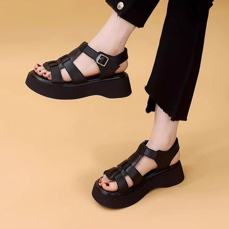 Women Platform Sandals  New Su - Vintage Outdoor Fashion ulasan dan harga