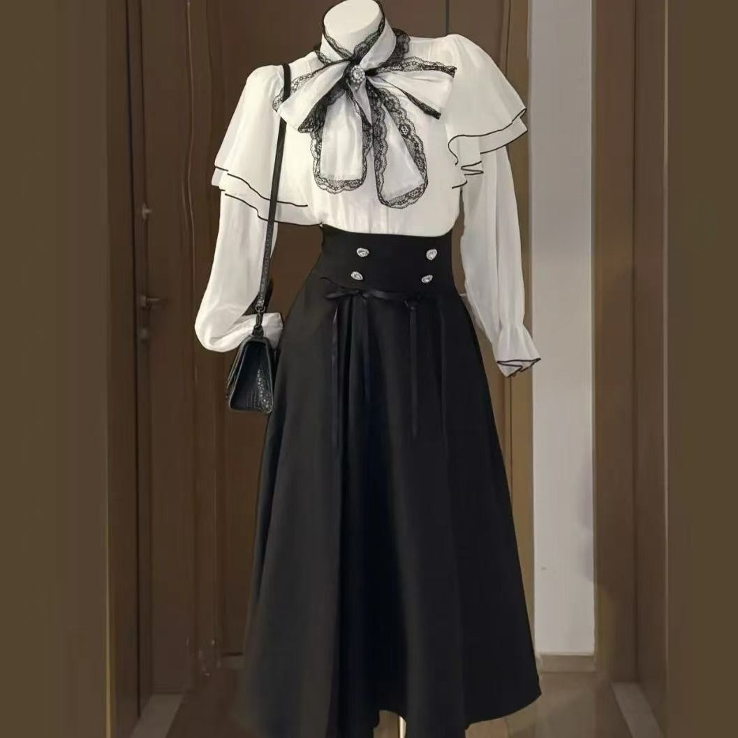2026 Women Japanese Kawaii 2-p - Vintage Fashion Outfit ulasan dan harga