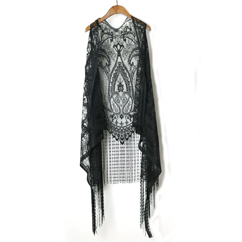 Crochet Lace Harajuku Holiday  - Crochet Top Boho ulasan dan harga