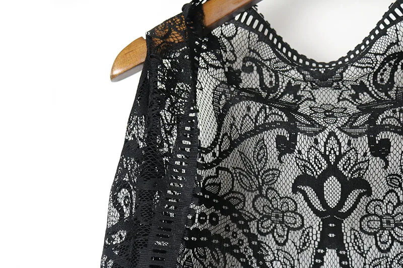 Crochet Lace Harajuku Holiday  - Crochet Top Boho ulasan dan harga