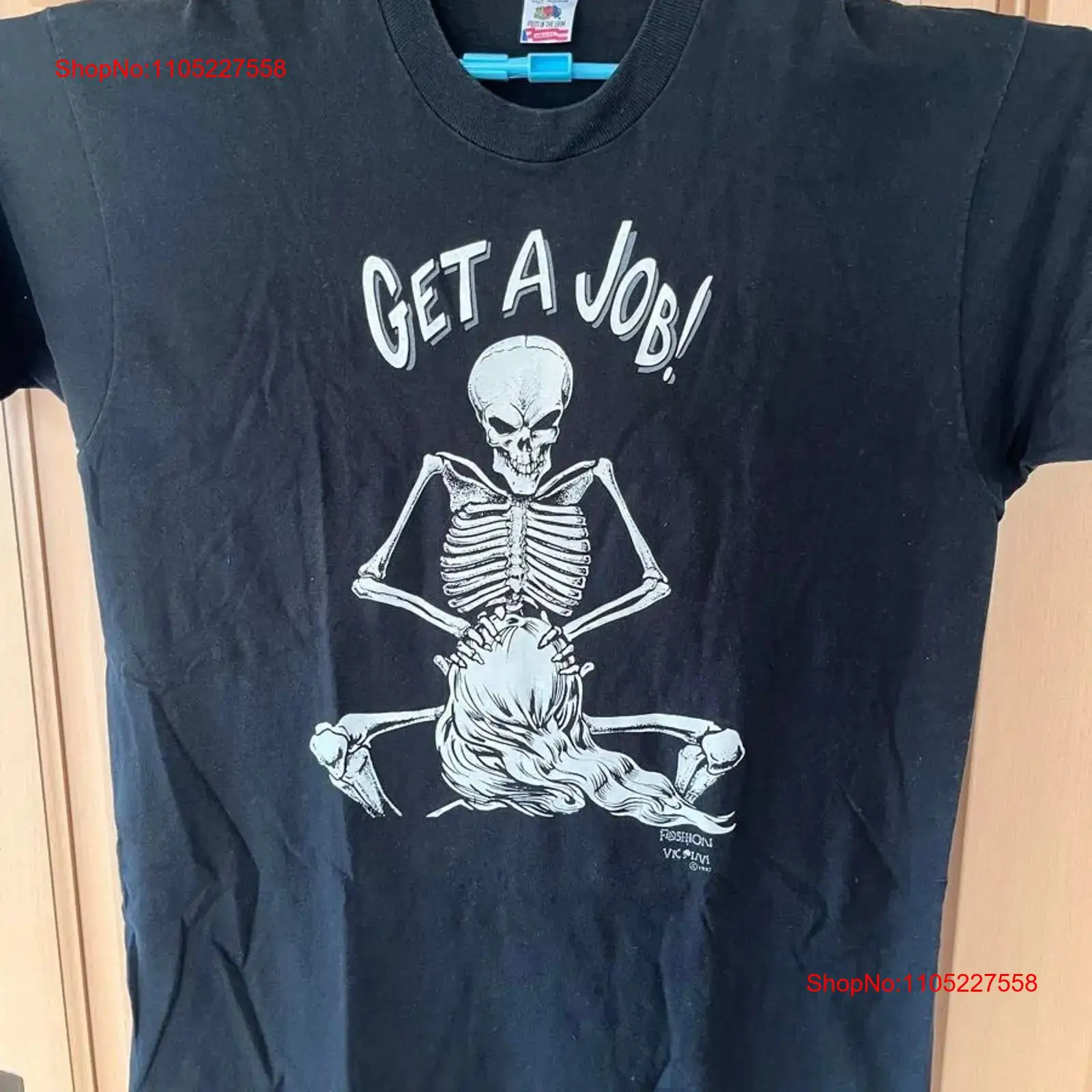 Get A Job T shirt Black FASHIO - Vintage Fashion Victim Shirt ulasan dan harga