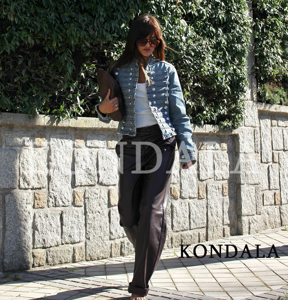 KONDALA Elegant Street Distres - Vintage Fashion Style Female ulasan dan harga