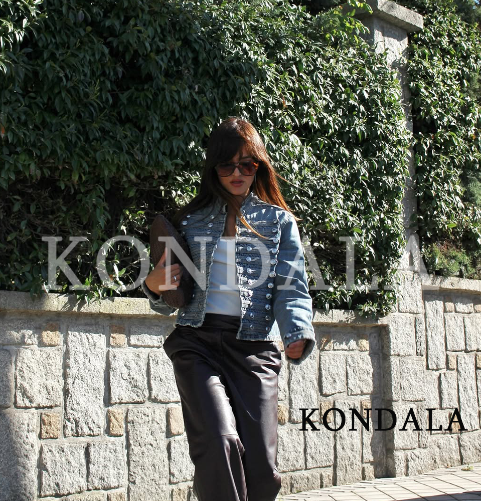 KONDALA Elegant Street Distres - Vintage Fashion Style Female ulasan dan harga
