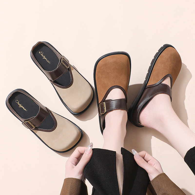 New Women Vintage Closed Toe B - Vintage Outdoor Fashion ulasan dan harga