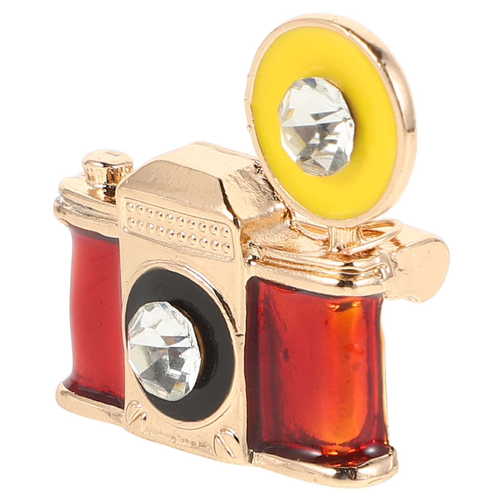 Vintage Enamel Camera Brooch w - Vintage Fashion Photographers ulasan dan harga