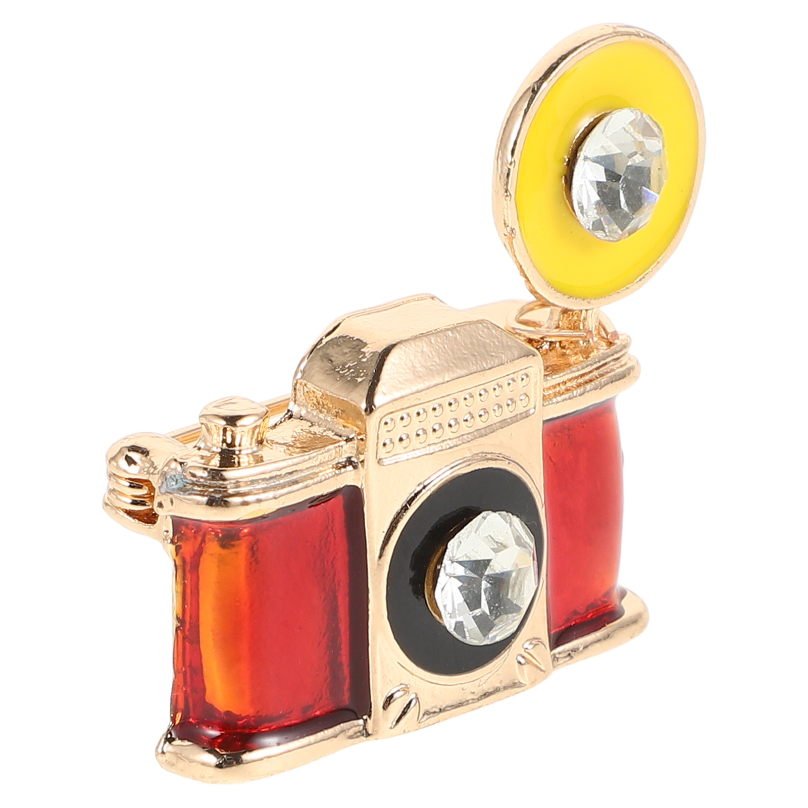 Vintage Enamel Camera Brooch w - Vintage Fashion Photographers ulasan dan harga