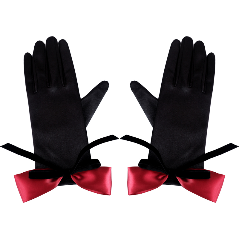 Women's Elegant Bow Black Sati - Vintage Fashion Photographers ulasan dan harga