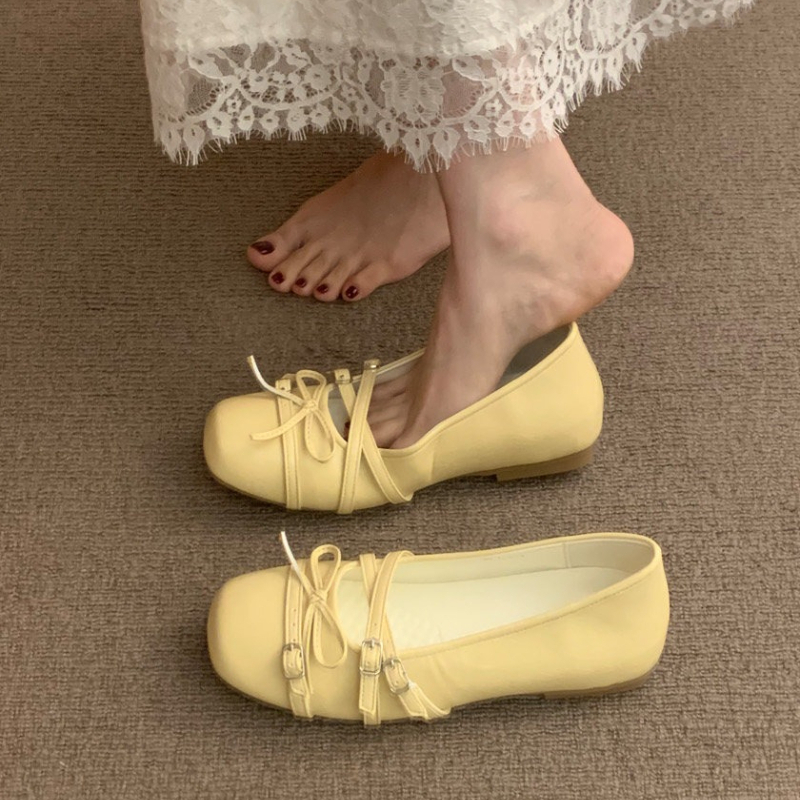 Women Ballet Flats Comfortable - Vintage Fashion Women ulasan dan harga