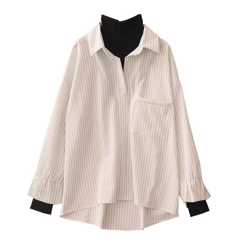 Long Sleeve Shirts Women New D - Vintage Fashion Hong Kong ulasan dan harga