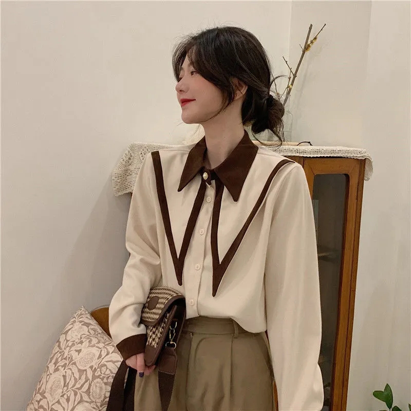 Women's Spring Autumn Korean S - Vintage Fashion Hong Kong ulasan dan harga