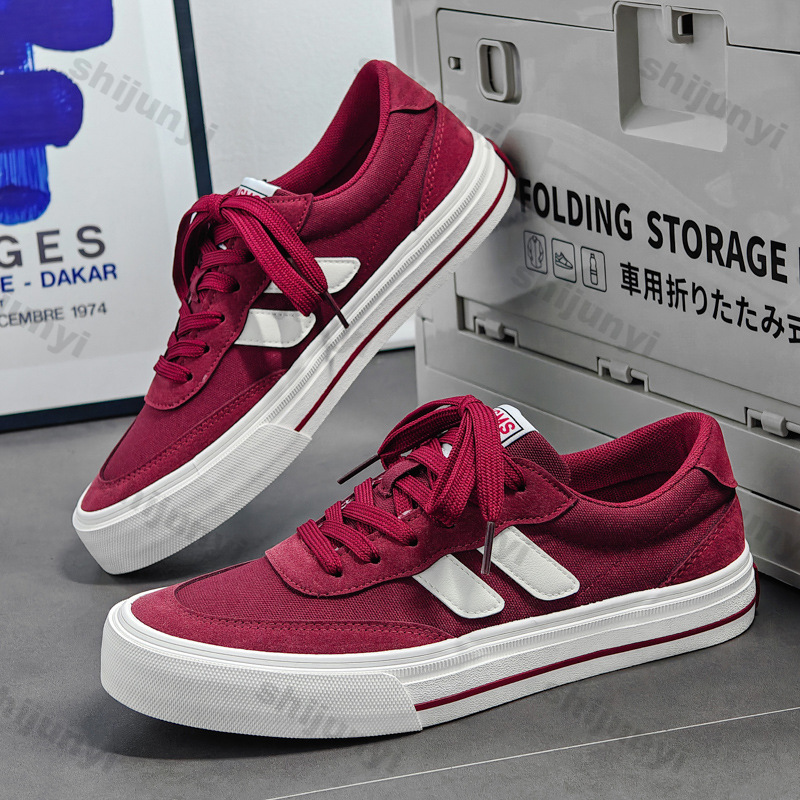 Men Canvas Shoes Summer Breath - Vintage Outdoor Fashion ulasan dan harga
