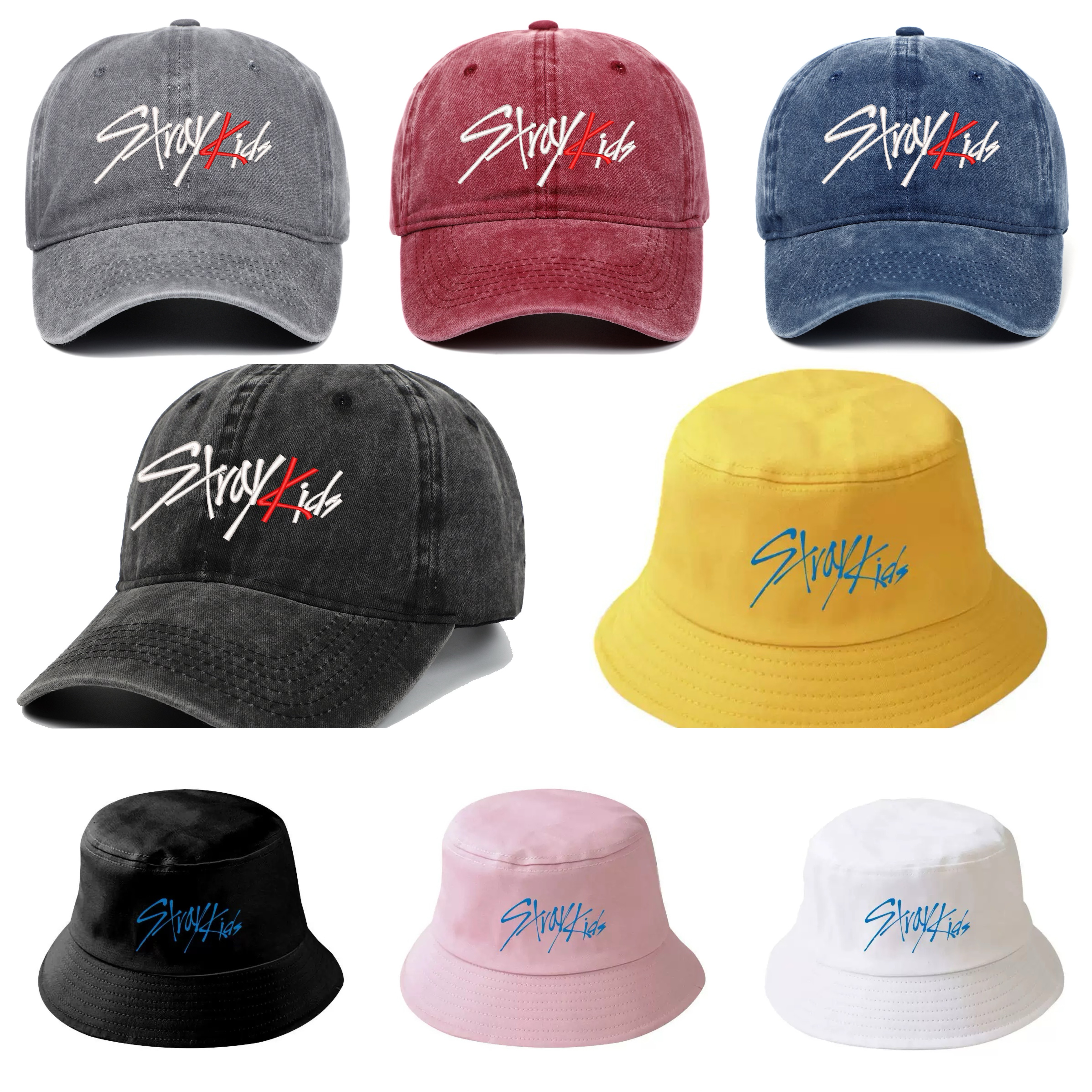 Stray Kids SKZOO Retro vintage - Vintage Fashion Hats ulasan dan harga