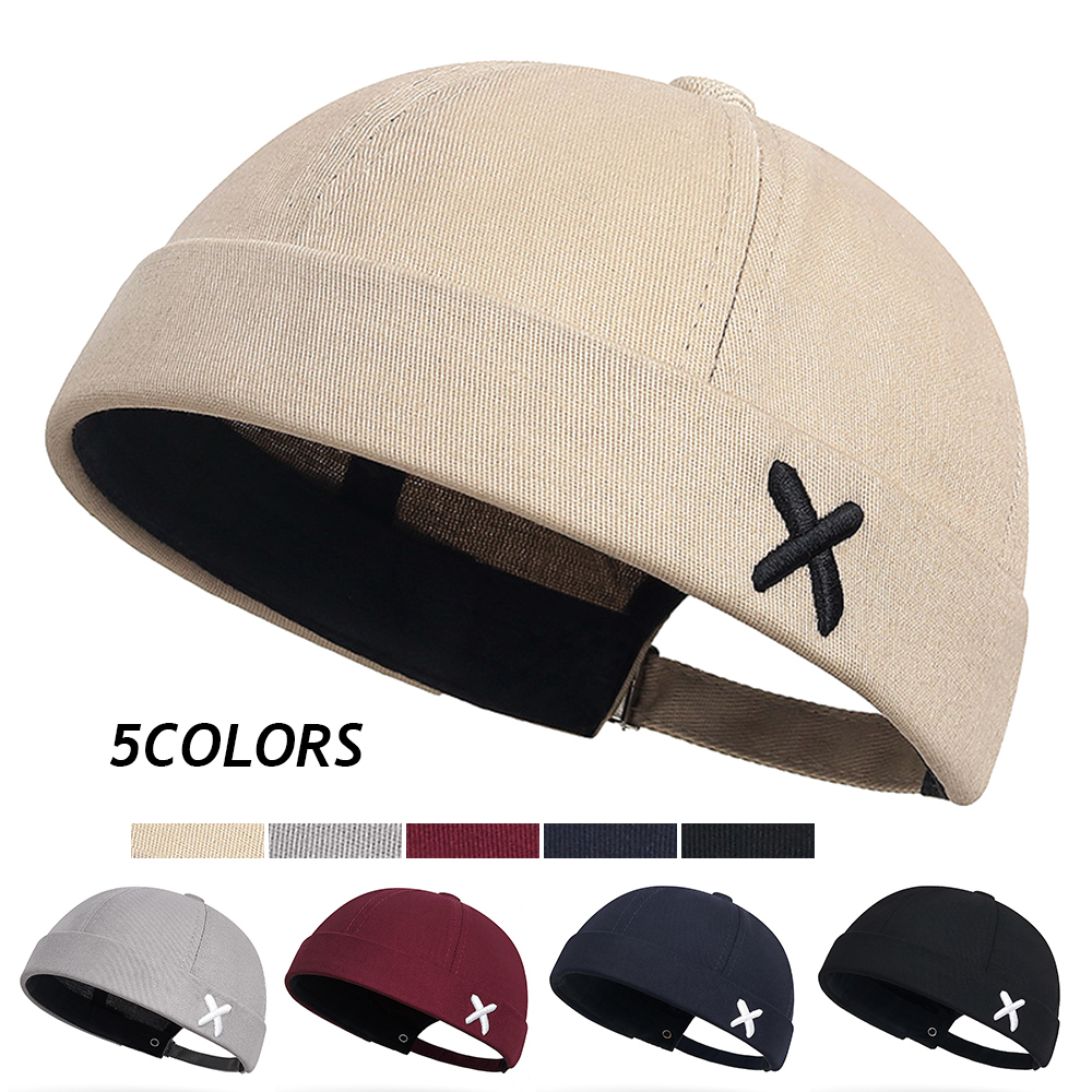 Men Hip Hop Hats Vintage Beani - Vintage Fashion Hats ulasan dan harga