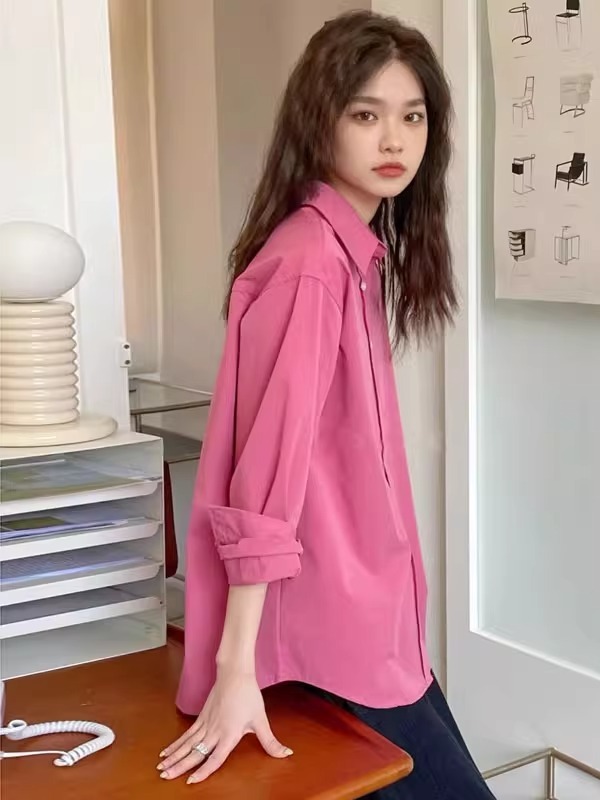 Spring Fashion Casual Loose Ho - Vintage Fashion Hong Kong ulasan dan harga