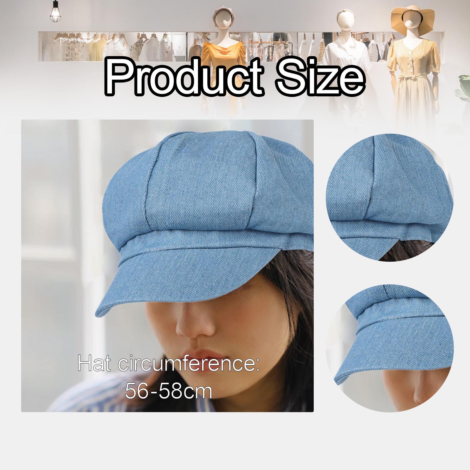 Women Newsboy Cap Slouchy Vint - Vintage Fashion Hats ulasan dan harga