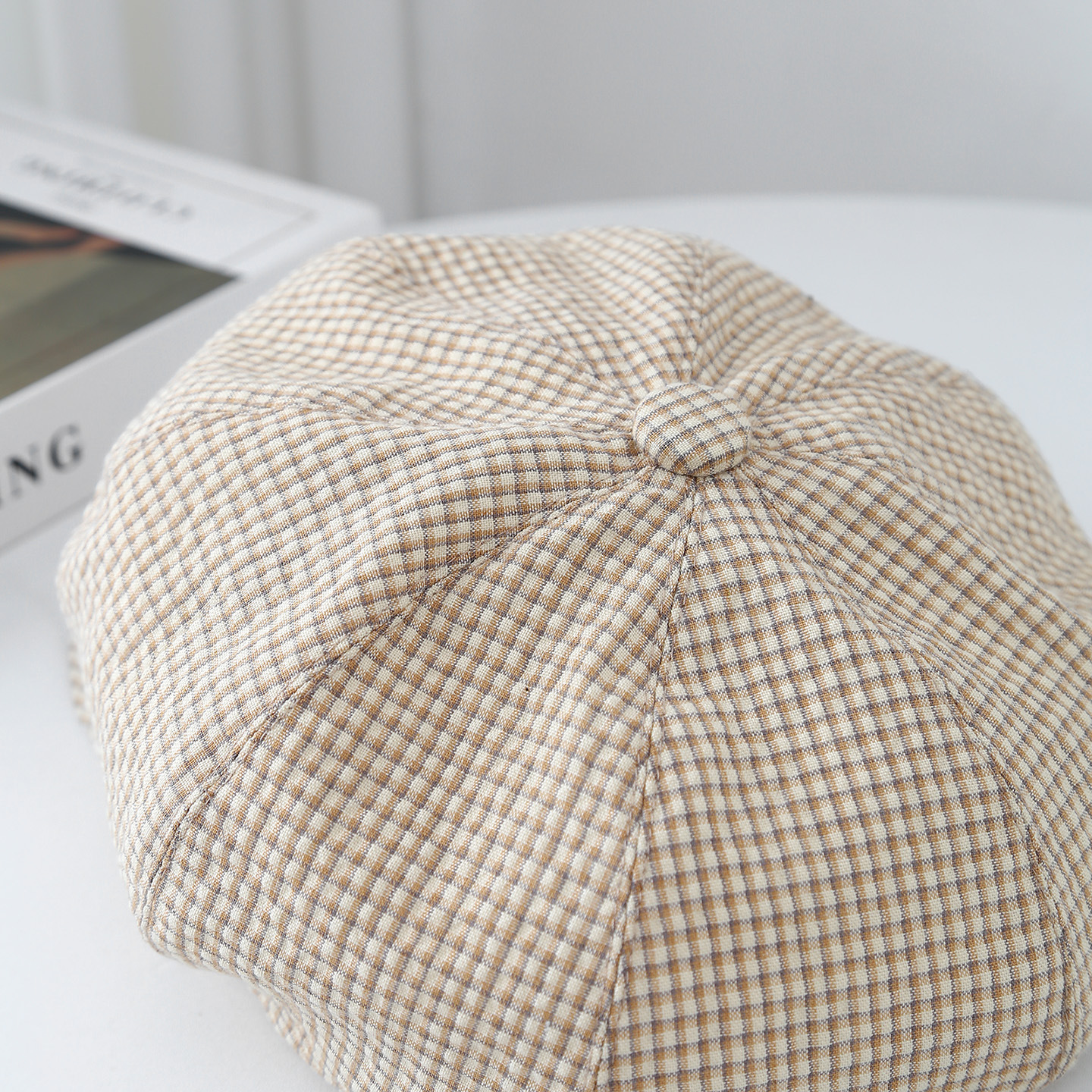 Elegant Retro Painter Beret Ha - Vintage Fashion Hats ulasan dan harga