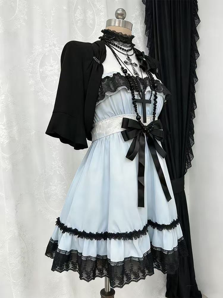Gothic Punk Fashion Cute 2 Pie - Vintage Fashion Outfit ulasan dan harga