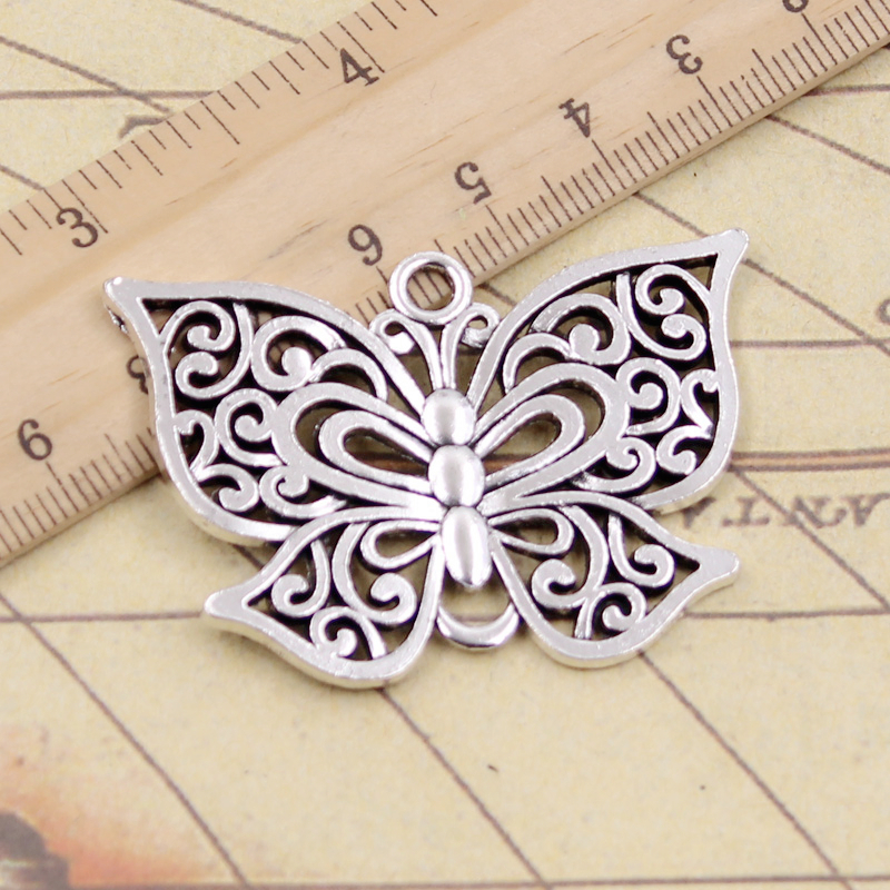 5pcs Charms Hollow Butterfly 3 - Vintage Fashion Finds ulasan dan harga