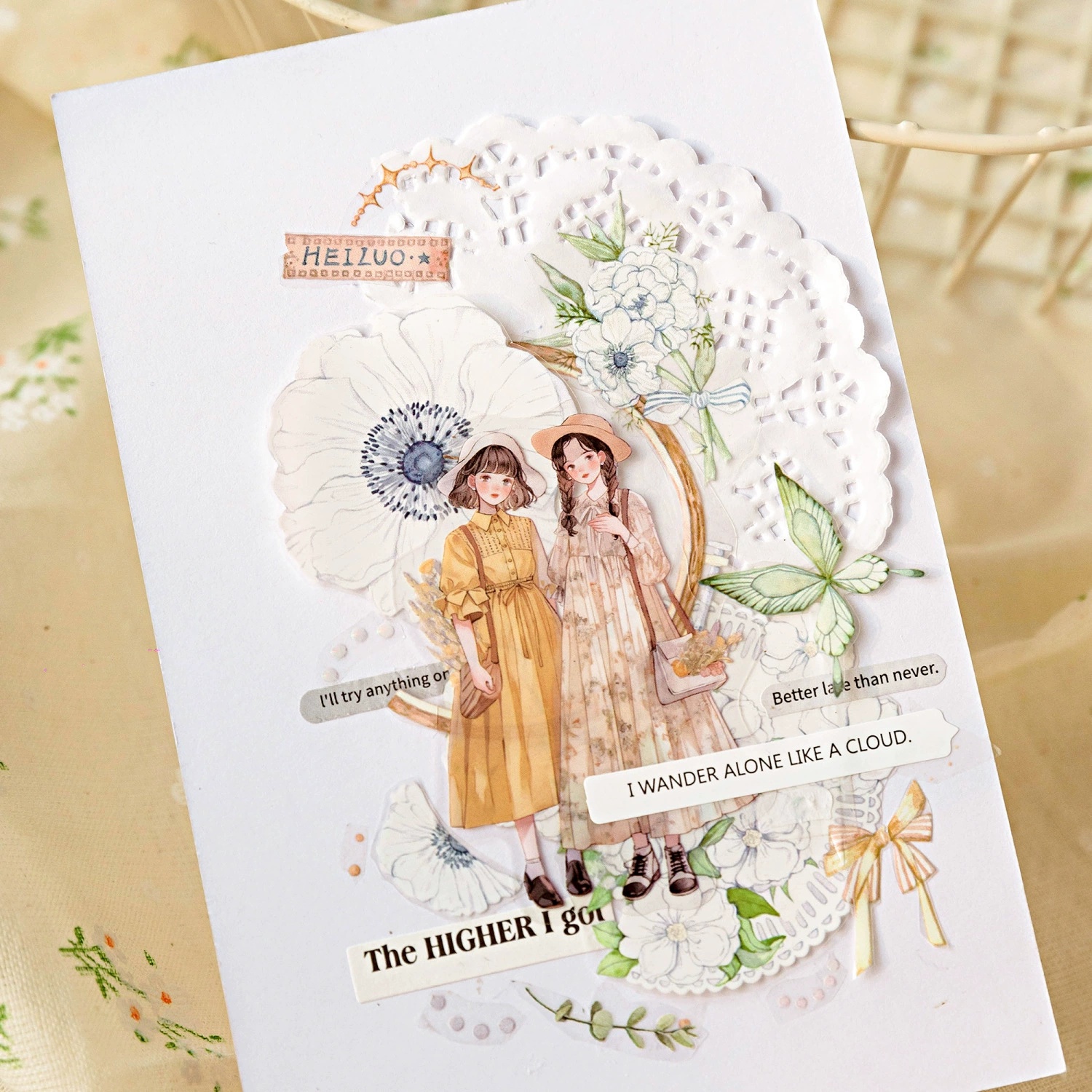 30Pcs Life Tidbits Series PET  - Vintage Fashion Journal ulasan dan harga