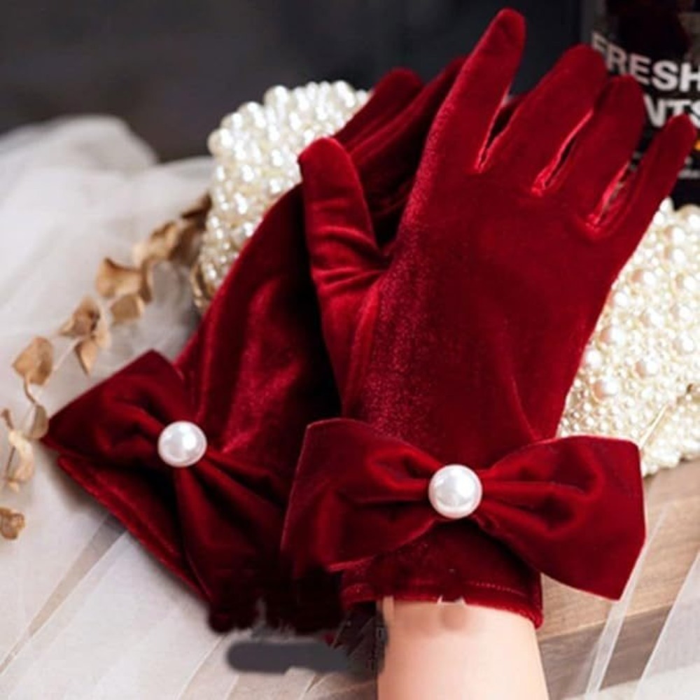 Vintage Wedding Bridal Gloves  - Vintage Fashion Photographers ulasan dan harga