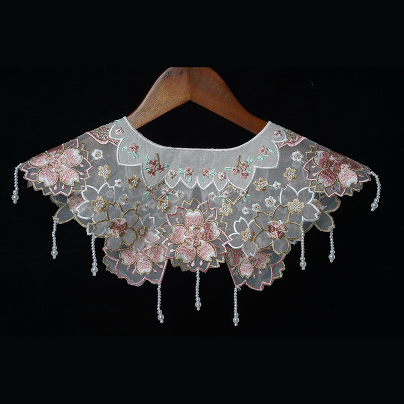 Women's Flower Wraps Embroider - Vintage Fashion Photographers ulasan dan harga