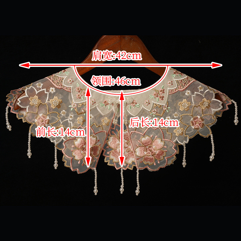 Women's Flower Wraps Embroider - Vintage Fashion Photographers ulasan dan harga