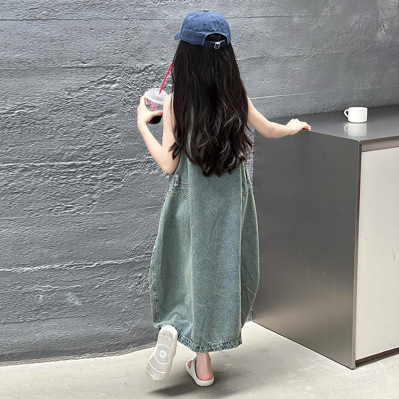 Vintage Blue Children Girls Hi - Vintage Fashion Dresses ulasan dan harga