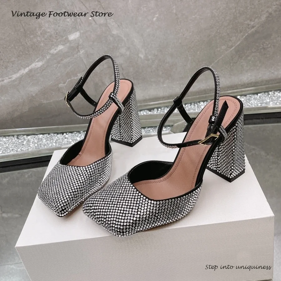 Vintage Crystal Embellished Pu - Vintage Fashion Dresses ulasan dan harga