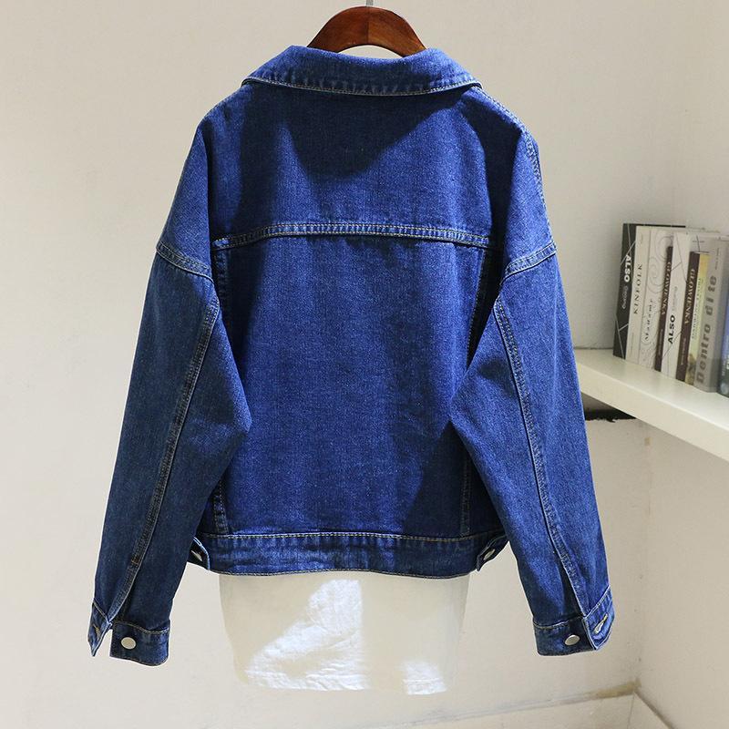 Vintage Women short Denim Jack - Vintage Fashion Style Female ulasan dan harga