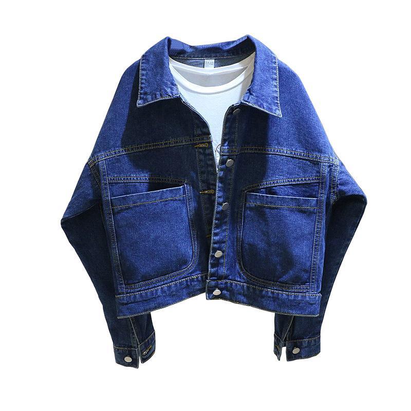 Vintage Women short Denim Jack - Vintage Fashion Style Female ulasan dan harga