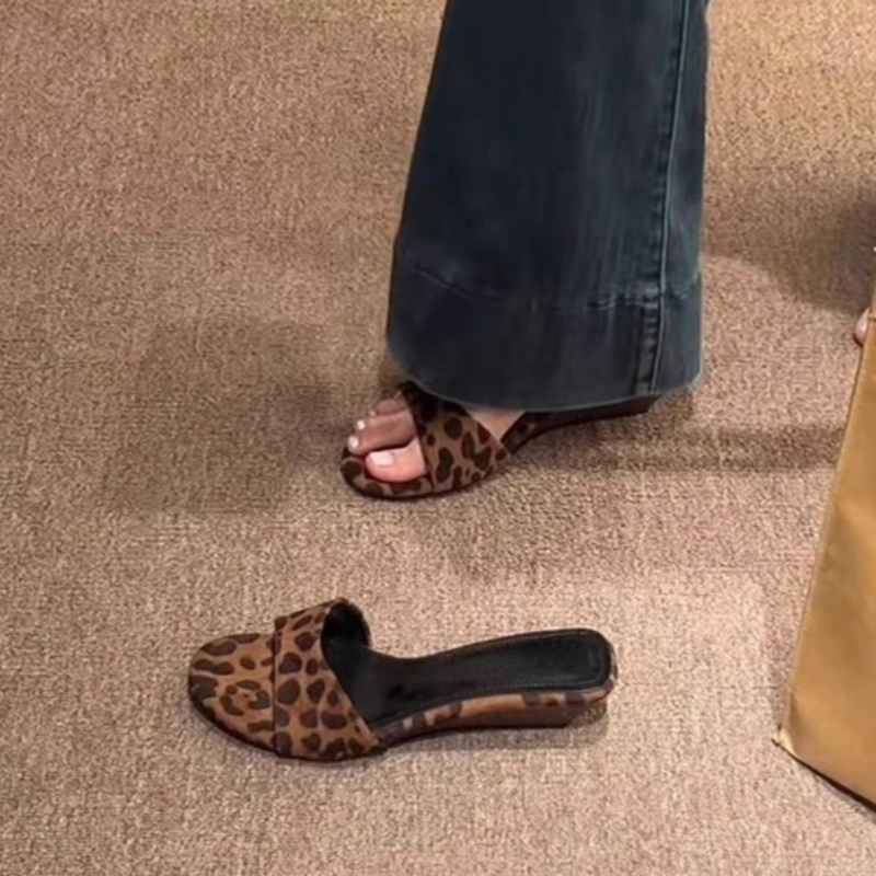 Vintage Summer Leopard Print W - Vintage Fashion Women ulasan dan harga